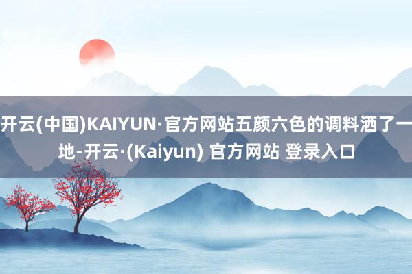 开云(中国)KAIYUN·官方网站五颜六色的调料洒了一地-开云·(Kaiyun) 官方网站 登录入口